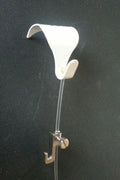 8 x picture rail hanging kits hanging hooks white 4kg range