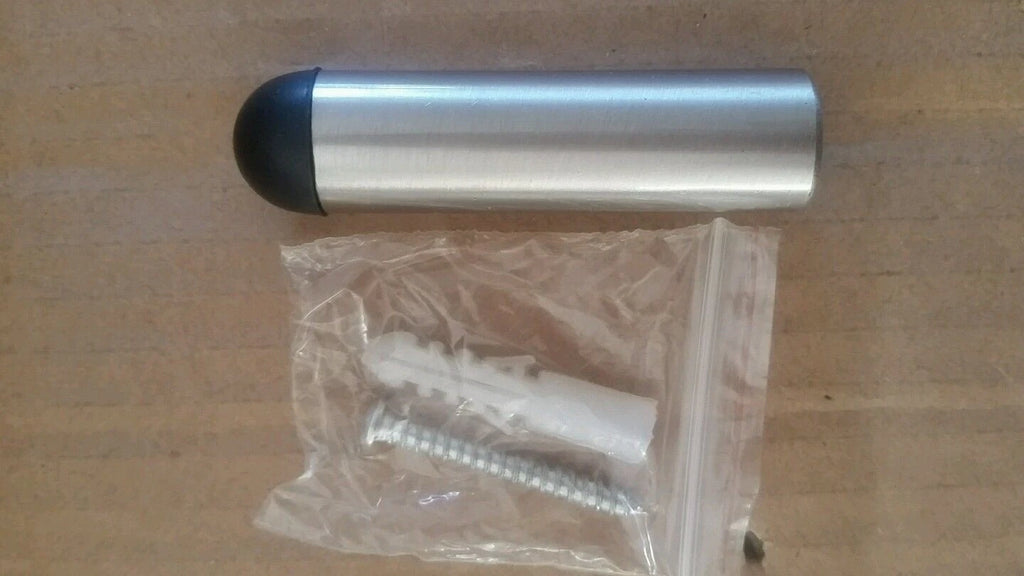 10 x 76 mm door stops brushed nickel stainless finish