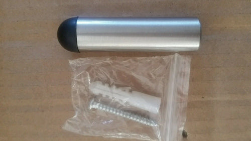 10 x 76 mm door stops brushed nickel stainless finish